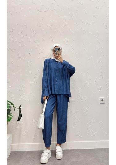 Kadın İkili Takım Mavi