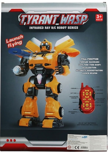 Tyrant Wasp Kızılötesi Işın R/c Robot