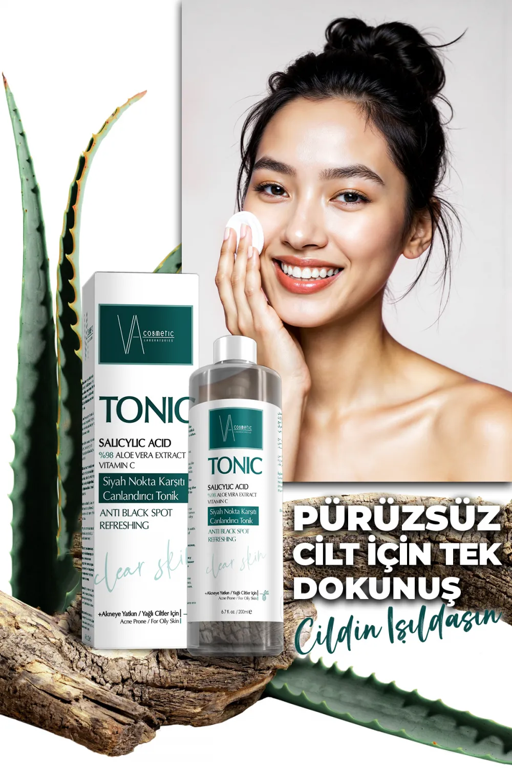 Va Cosmetic Siyah Nokta Karşıtı Canlandırıcı Tonik 200 Ml