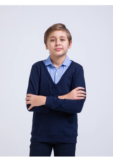 Obmanka Okul İçin Süveter 278159011 Açık Mavi