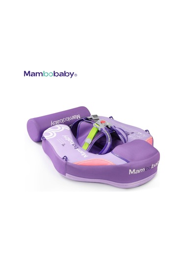 Mambobaby Şişme Olmayan Bebek Yüzme Şamandırası Yumuşak Mt3148pu-1 Mor