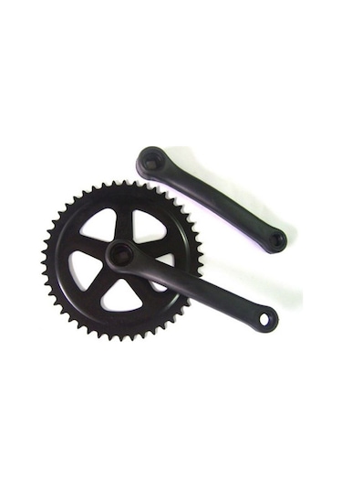 Bisan Tekli Ön Dişli Köşeli Aynakol Takımı Bisiklet 46t