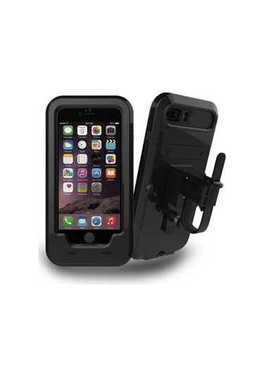 Iphone 7 / 8 Plus Su Geçirmez Motosiklet Bisiklet Telefon Tutucu Standart