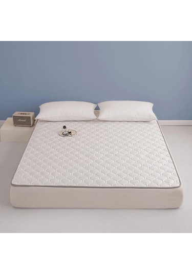 Beyaz 2023 Yeni Makinede Yıkanabilir Ev Ince Yatak Uyku Yatak Tek Yatakhane Kaymaz Battaniye Dört Mevsim Evrensel Yatak 100x200cm