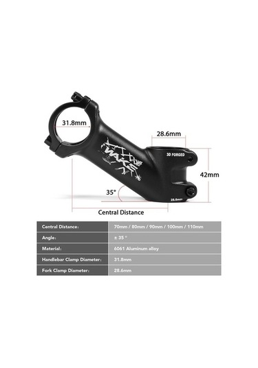 Ulzyvf Createtech Yol Ultra Renkli Hafif Gidon Derece Dağ Bisikleti Başlığı 35 31.8mm Bp, Çok Renkli Çok Renkli
