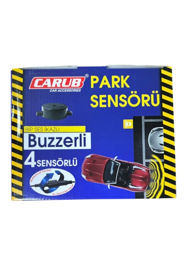 Park Sensörü Ses İkazlı Buzer'li 18.5mm Siyah Br 001 59 18