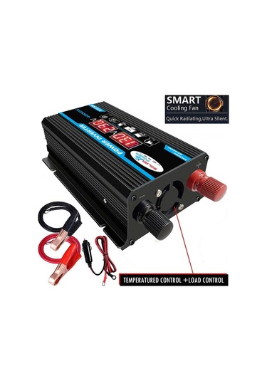 Moly Yüksek Frekans 4000w Tepe Güç Dc 12v İndirgemli Sinüs Dalgası İnvertörü - Araba Kamp İçin İdeal