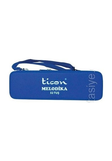 Ticon 32 Tuşlu Çantalı Melodika Mavi Renk