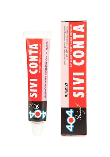 404 Sıvı Conta 45 Gr. Kırmızı