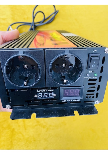 Akü Şarj Eder. 5000 Watt Tam Sinüs Ups İnverter 12-220 Çevirici