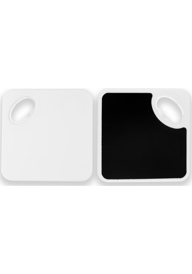 Bardak Altlığı Kare Magnet Açacak Vgkba 250 Adet Beyaz