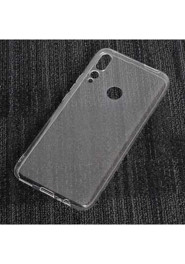 Huawei Y9 Prime 2019 Kaliteli Seffaf Süper Silikon Kilif 557381062