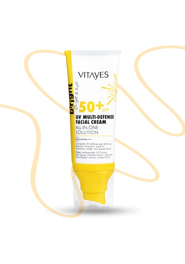 Vitayes Yüksek Koruyucu Yüz Güneş Kremi SPF50+ 50 ML
