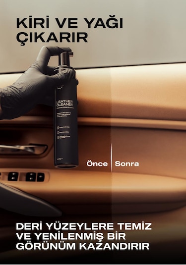 Nasiol Leather Cleaner Araç Ev Ofis Deri Yüzeyler için Premium Köpük Temizleyici Deri Bakımı 250 G