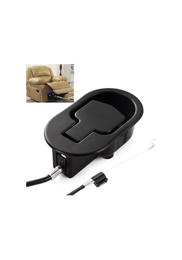 Koltuk Yedek Parçaları, Çekme Fonksiyonlu Koltuklar İçin Siyah Metal Kulplar Diğer