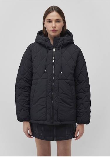 Mavi - Kapüşonlu Siyah Ceket 1110499-900 Siyah