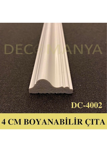 Decomanya Boyanabilir Duvar Çıtası Poliüretan Çıta Polimer Çıta