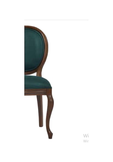 Bengimobilya Sandalye Zus016 Madalyon Model Kayın Ince Torna Aslan Ayak Parla