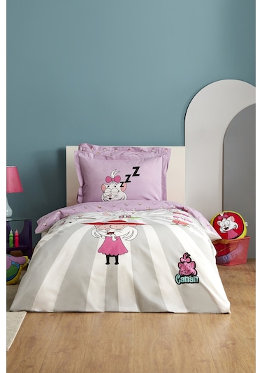 Karaca Home X Kral Şakir Canan Tek Kişilik Nevresim Takımı 200.22.14.0392