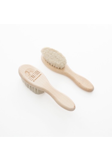 Le Natura Ekstra Yumuşak Doğal Keçi Kılı Bebek Fırçası