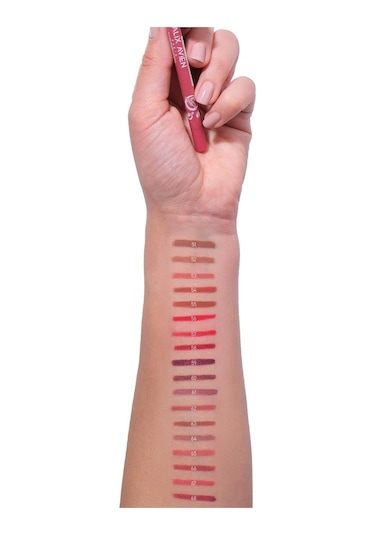 Alix Avien Suya Dayanıklı Uzun Süre Kalıcı Yumuşak Dudak Kalemi Staying Power Lip Pencil 52 Caramel Nude