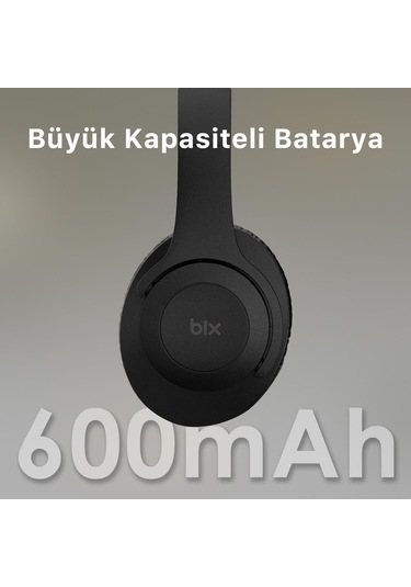 Bix Soundcraft BH2 Katlanabilir Bluetooth 5.3 Kulaküstü Kulaklık