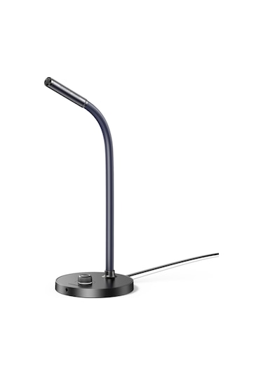 Ugreen Standlı Masaüstü Bilgisayar Usb Mikrofon, Siyah, 90416