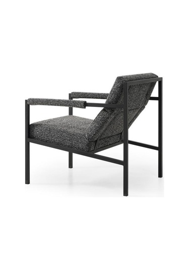 Berjer No:794 Ahşap Berjer Rehome Gri