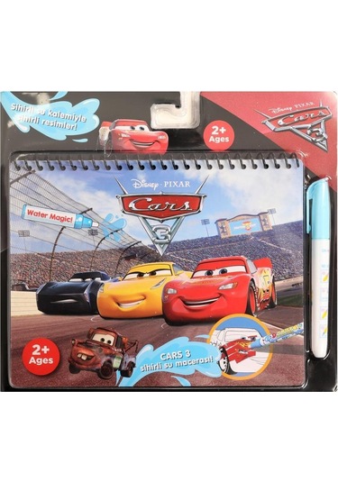 Sihirli Su Kalemli Boyama Kitabı / Cars
