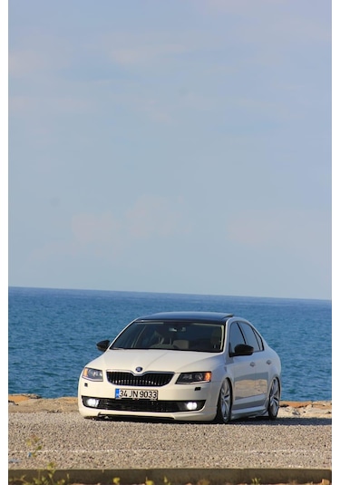 Skoda Octavia Yan Marşpiyel (Plastik)