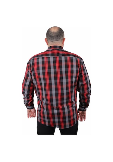 Starbattal Büyük Beden Erkek Gömlek Viento 23369 SIYAH