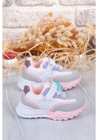 Vicco 346.b25k.253 Surf Beyaz Rahat Kız Çocuk Ayakkabı Beyaz