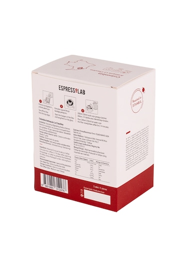 Colombia Antioquia La Claudina Pratik Filtre Kahve 5'li Paket | Hızlı Ve Kolay Demleme