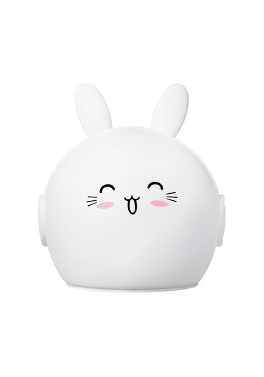 Suntek Silikon Kreş Gece Lambası Kısılabilir Renk Değiştirme Tavşan Fişi Çok Renkli