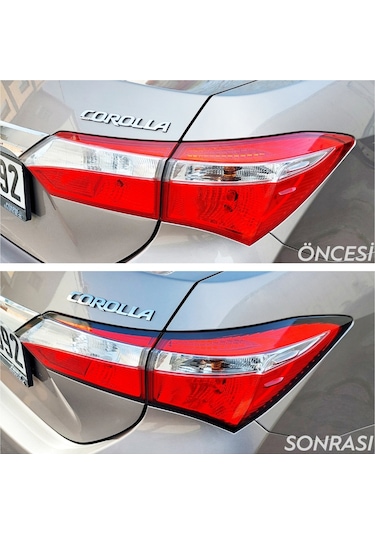 Grafıcar - Toyota Corolla E160 Stop Çerçeve Stıcker