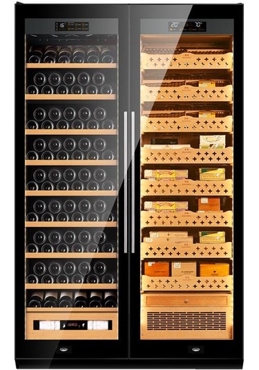 Raching Sd800-mx Elektronik Puro Dolabı - Şarap Dolabı Siyah