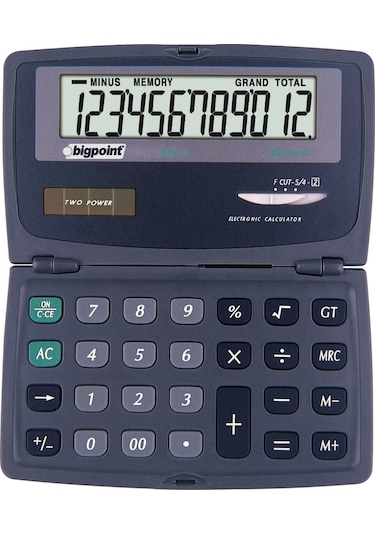 Bigpoint BP517 Cep Tipi 12 Hane Hesap Makinesi