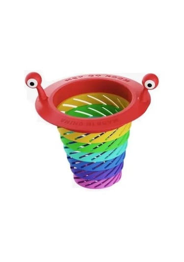 Periboia Mutfak - Banyo Lavabo Filtresi Süzgeci Gökkuşağı Kademe Çok Renkli