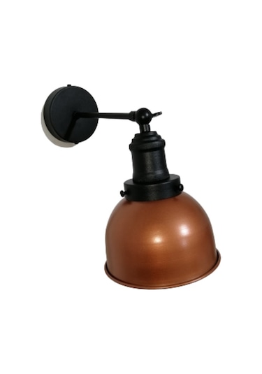 Riolight Retro Mafsallı Hareketli Başlık Metal Aplik (484176567) Siyah