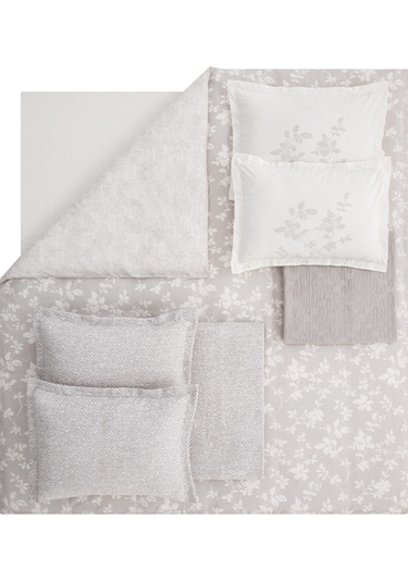 Yataş Bedding Etta Çift Kişilik Fall Winter Çeyiz Seti Gri