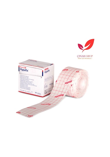 Hypafix Hipoalerjenik Şerit Flaster Sargı Tutucu Bant 5 CM x 10 M 2 Adet