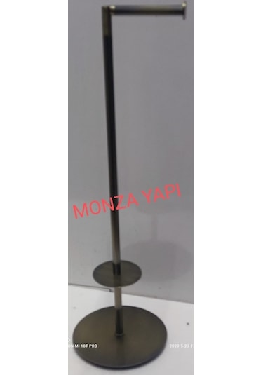 Lüx Yedekli Tuvalet Kağıtlık Standı Antik