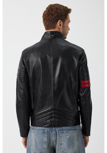 Valentino Siyah Deri Mont Siyah