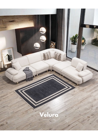 Vista Modüler Köşe Koltuk Takımı & Oturma Grubu Krem