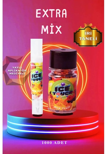 İce Touch Mentol Topu Extra İri Mix 1000'li + Aplikatör