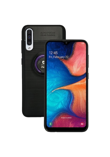 Samsung Galaxy A50 (A505) New Iface Yüzük Tutuculu Arka Kapak Hal 351833916