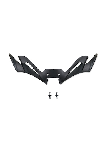 GP Kompozit Yamaha R25 2019-2024 Uyumlu Winglet Siyah