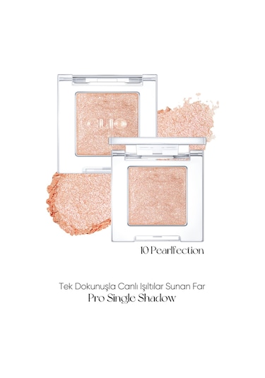 İnci Işıltılı Kremsi Dokuya Sahip Tekli Far Clio Pro Single Shadow 23fw G10 Pearfection