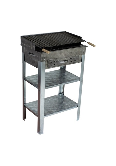 Metehan MTH-37 Pervazlı - Çekmeceli - Lama Izgaralı - Battal Boy Mangal