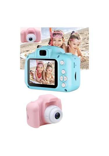 Dijital Fotoğraf Makinesi Çocuk Mini 1080p Hd Kaliteli Renkli